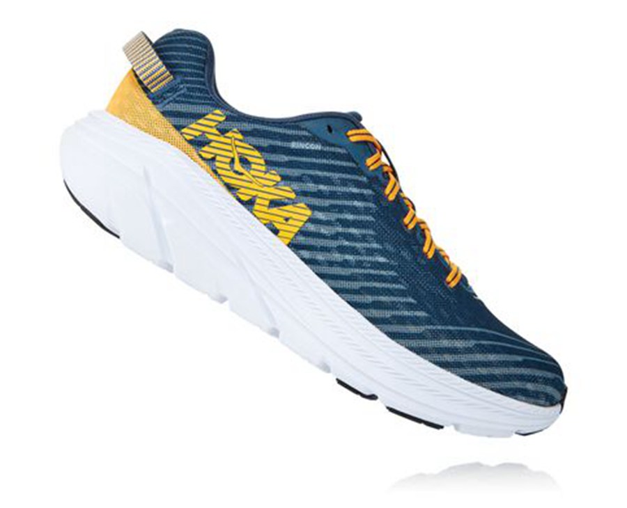 Zapatillas Running Hoka One One Hombre - Rincon - Azul Marino/Blancas - ABK748162